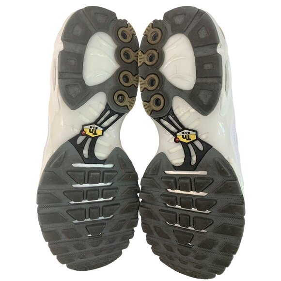 Nike Air Max Plus TN White Sneakers Mens Size 7.5 US 604133-139 7668 GUC - Picture 6 of 12